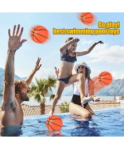 20 Pieces Mini Basketball Inflatable Beach Balls Small Basketballs Ball Set with Pump for Kids Party Favors Pool Toddler Toys...