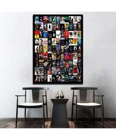 Best Horror Movies of All Time Puzzle Horror Classics Collage Halloween Puzzles 1000 Piece for Adults Gifts for Scary Movie F...