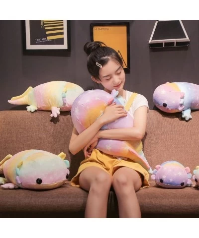 13" Axolotl Plush Toy Salamander Stuffed Animal Plushies Soft Axolotl Plush Pillow Gifts for Girls Boys Kids Birthday (Star) ...