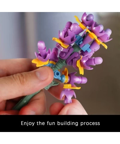 Flower Bouquet Building Set Pink Rose Flowers Toy Gift for Adults Girls and Kids New 2022 (825 Pieces) $70.92 Toy Building Sets