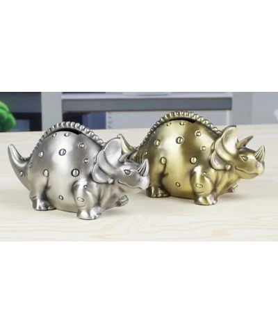 Creative Metal Cartoon Retro Dinosaur Piggy Bank Coin Bank Saving Pot Money Box $29.14 Kids' Money Banks