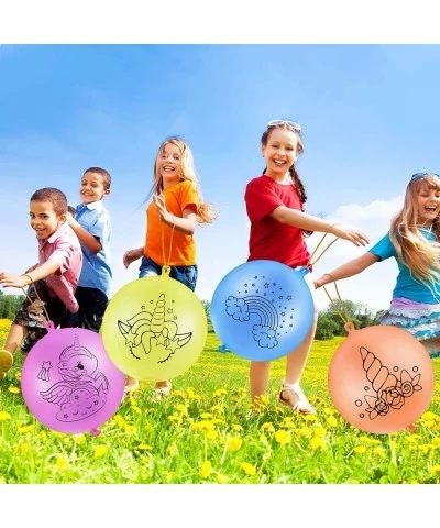 30 Pack Unicorn Party Favors Punch Balloons Large Punching Ball Latex Balloons with Rubber Band Handle for Kids Birthday Part...