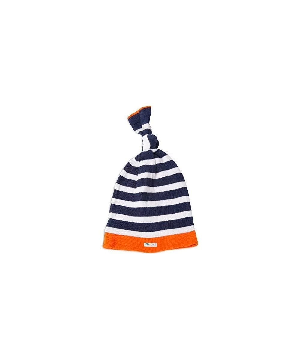 Izzy and Owie Beach Crab Striped Baby Hat Navy Blue 0-24 Months $26.39 Kids' Party Hats