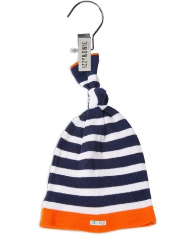 Izzy and Owie Beach Crab Striped Baby Hat Navy Blue 0-24 Months $26.39 Kids' Party Hats