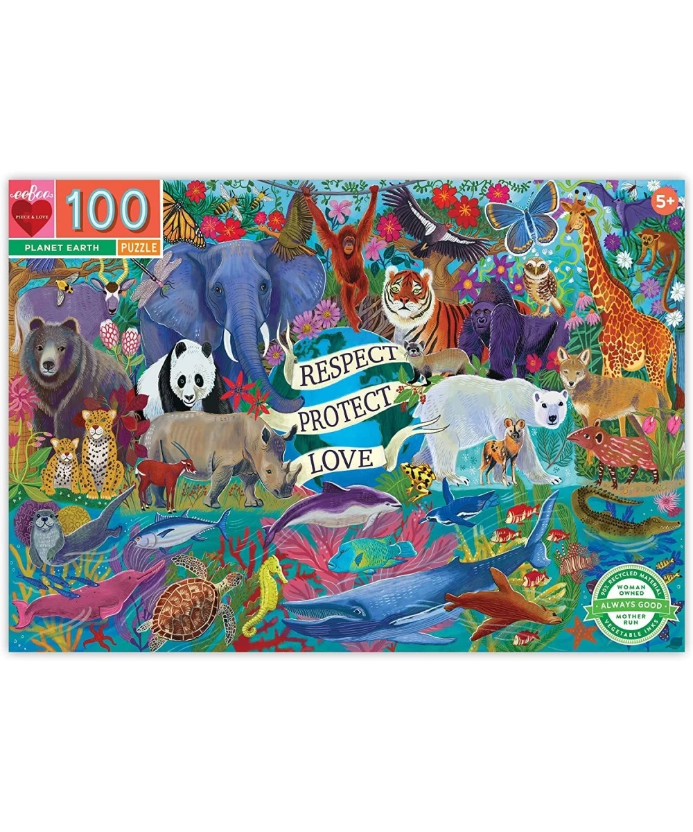 Planet Earth 100 Piece Puzzle $29.67 Jigsaw Puzzles