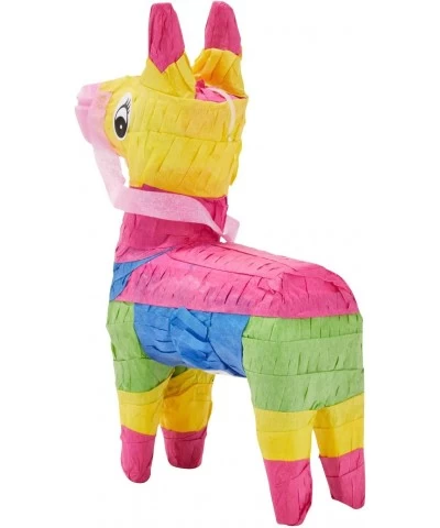 3 Piece Mini Rainbow Donkey Pinata Set for Cinco de Mayo Party Decorations Birthdays Mexican Fiesta Supplies (4 x 7.5 x 2 In)...