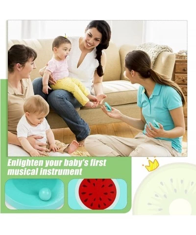 Kids Wooden Fruit Series Castanets Instruments Toys 4PCS Baby Montessori Musical Instruments Toys for Toddlers 1-3 Gift for P...