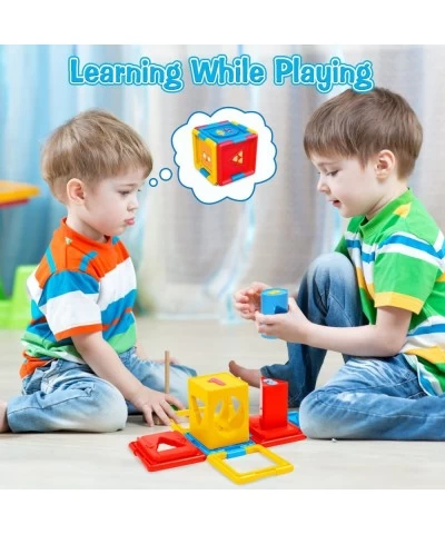 Baby Shape Sorter Toys 12-18 Months Baby Activity Logic Cube Toys for 1 Year Old Boy Girl Infant Developmental Educational Le...