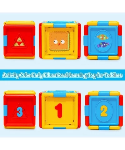 Baby Shape Sorter Toys 12-18 Months Baby Activity Logic Cube Toys for 1 Year Old Boy Girl Infant Developmental Educational Le...