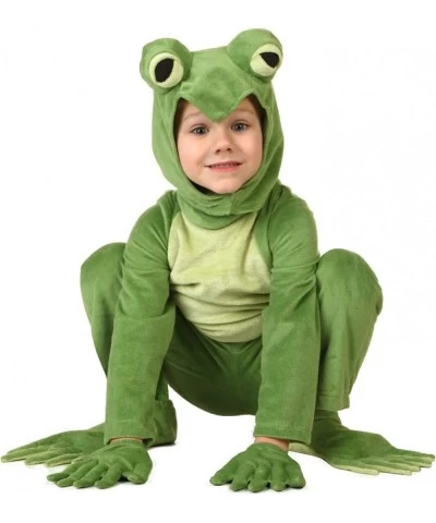 Deluxe Toddler Frog Costume Frog Suit for Kids $65.04 Kids' Costumes