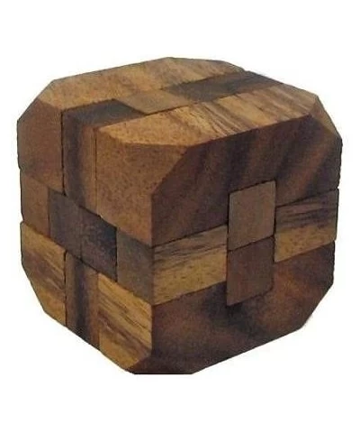 6 Wooden Puzzle Gift Set in A Wood Box - 3D Unique IQ Puzzles $50.90 Brain Teaser Puzzles