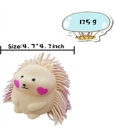 Funny Cute Hedgehog Stress Ball Toys Anxiety Relief Squeeze Toys for Children and Adults Sensory Fidget Toys Gift for Birthda...