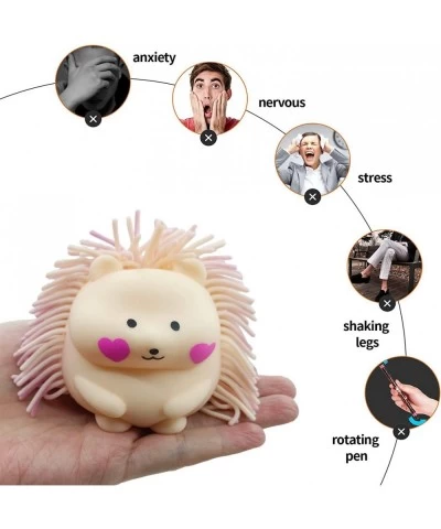 Funny Cute Hedgehog Stress Ball Toys Anxiety Relief Squeeze Toys for Children and Adults Sensory Fidget Toys Gift for Birthda...