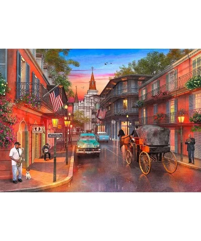 Springbok's 1000 Piece Jigsaw Puzzle Bourbon Street - Made in USA $31.88 Jigsaw Puzzles