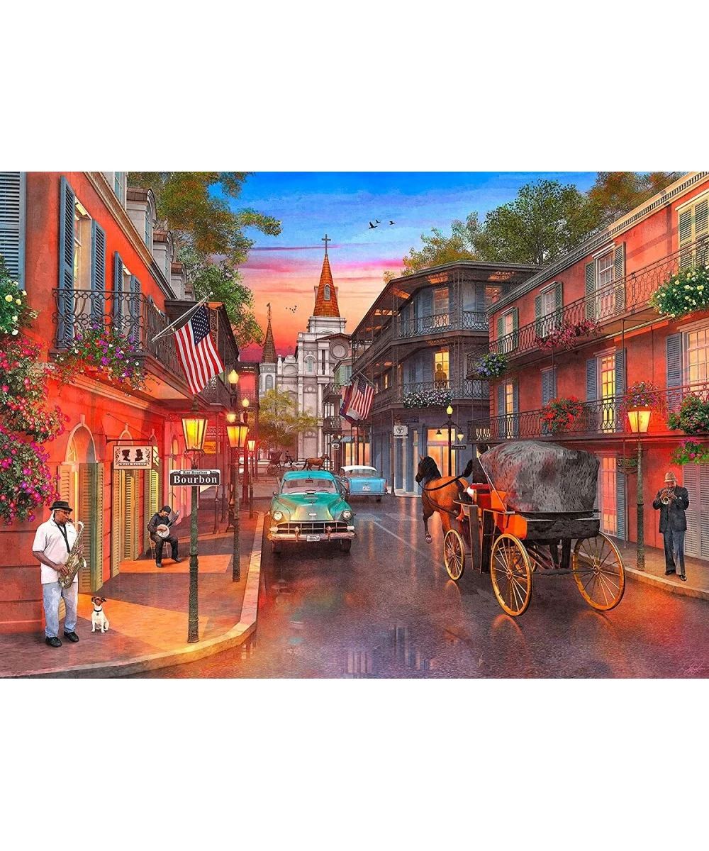 Springbok's 1000 Piece Jigsaw Puzzle Bourbon Street - Made in USA $31.88 Jigsaw Puzzles