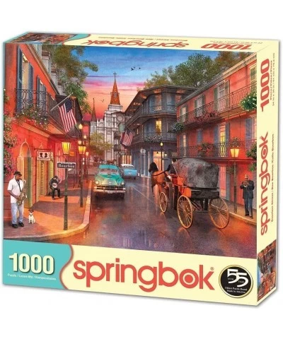 Springbok's 1000 Piece Jigsaw Puzzle Bourbon Street - Made in USA $31.88 Jigsaw Puzzles