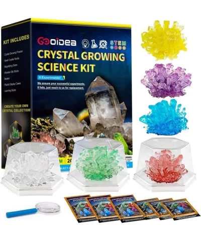 Stem Projects for Kids Ages 8-12 Crystal Growing Kit with Display Stand Exciting and Enriching Science Kits for Kids Cool Toy...