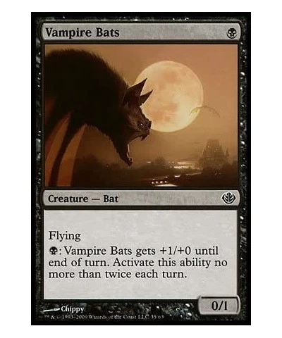 Vampire Bats - Duel Decks: Garruk vs Liliana $11.00 Card Games