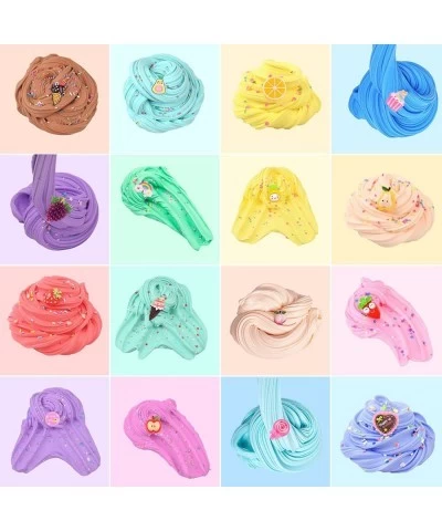 28 Pack Butter Slime Scented Slime with Charm Non-Sticky and Soft Slime Party Favors for Kids Stress Relief Toy for Girls and...