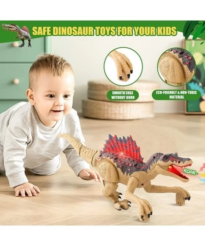 Remote Control Dinosaur Toys for Kids 3-5 5-7 Years Boys Rechargeable Electronic 2.4G RC Walking Robot Dino Spinosaurus Toys ...