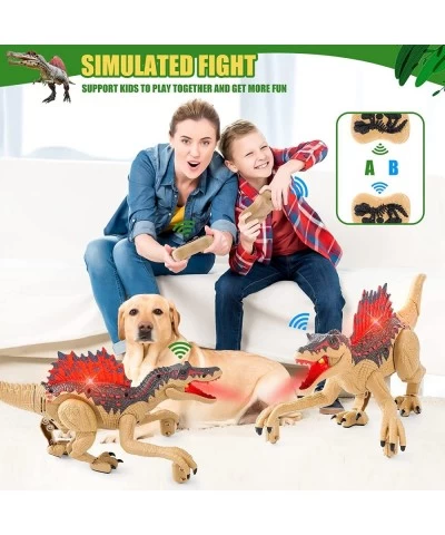 Remote Control Dinosaur Toys for Kids 3-5 5-7 Years Boys Rechargeable Electronic 2.4G RC Walking Robot Dino Spinosaurus Toys ...