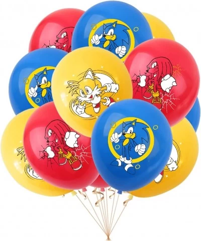 Sonic Theme Birthday Party Supplies Kit Kids Party Favors Sonic The Hedgehog Assemble Decoration Party Pack Including Happy B...