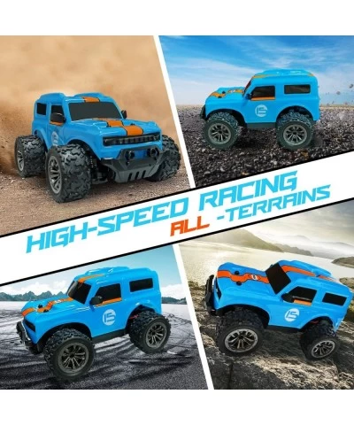 1:20 Scale Remote Control Car High Speed Monster Rc Cars All Terrains Offroad Jeep Truck with Rechargeable Batteries Electric...