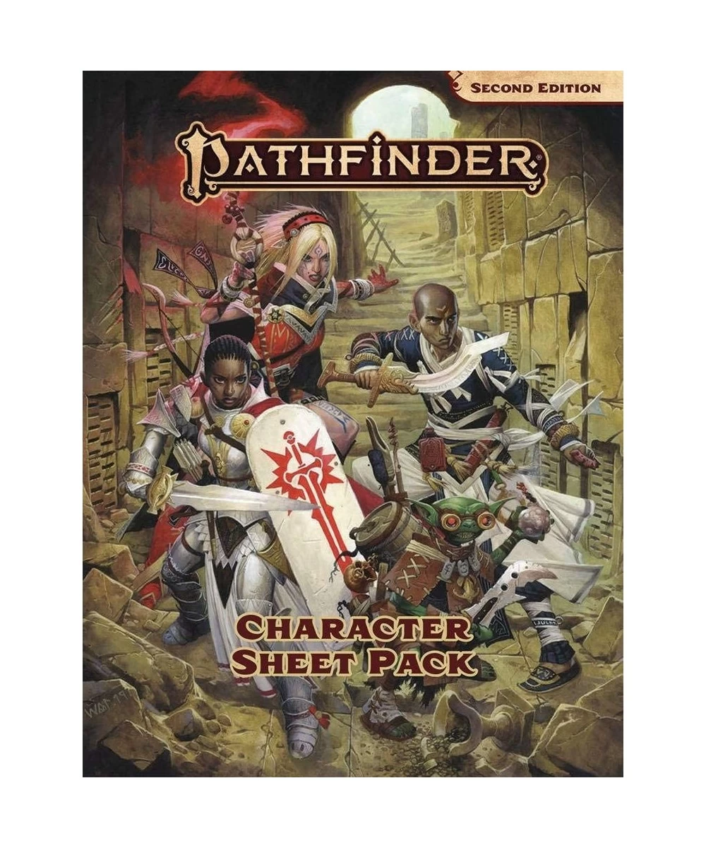 Pathfinder Character Sheet Pack $25.56 Game Accessories