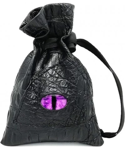 Dragon Dice Bag Small Drawstring Leather DND Dice Pouch Storage Bag for D&D Dungeons and Dragons Gift Coins and Accessories (...