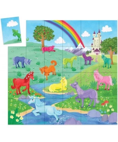 Unicorn Puzzle and Match Up Game $17.09 Card Games