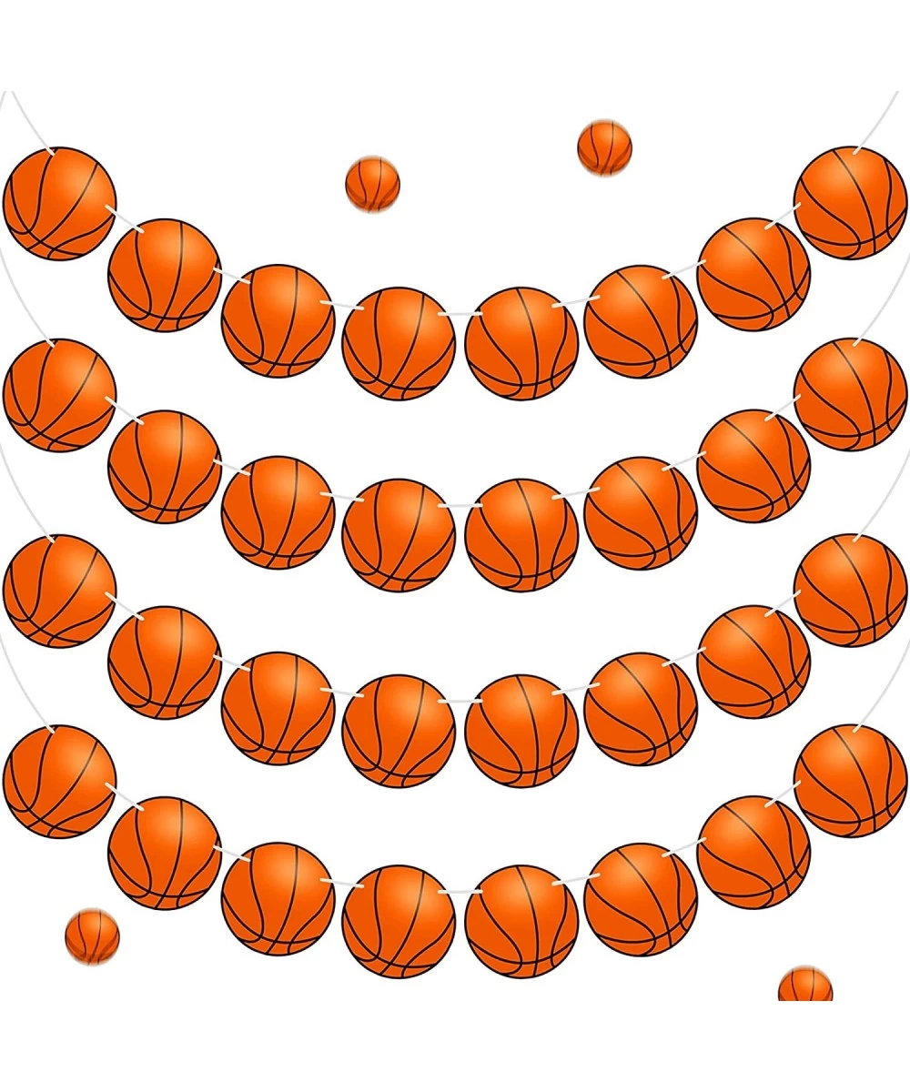 4 Pieces Basketball Party Decorations Banners Supplies Sports Basketball Themed Banner Sports Basketball Game Party Decoratio...