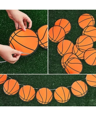 4 Pieces Basketball Party Decorations Banners Supplies Sports Basketball Themed Banner Sports Basketball Game Party Decoratio...