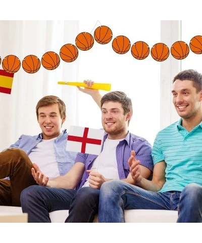 4 Pieces Basketball Party Decorations Banners Supplies Sports Basketball Themed Banner Sports Basketball Game Party Decoratio...