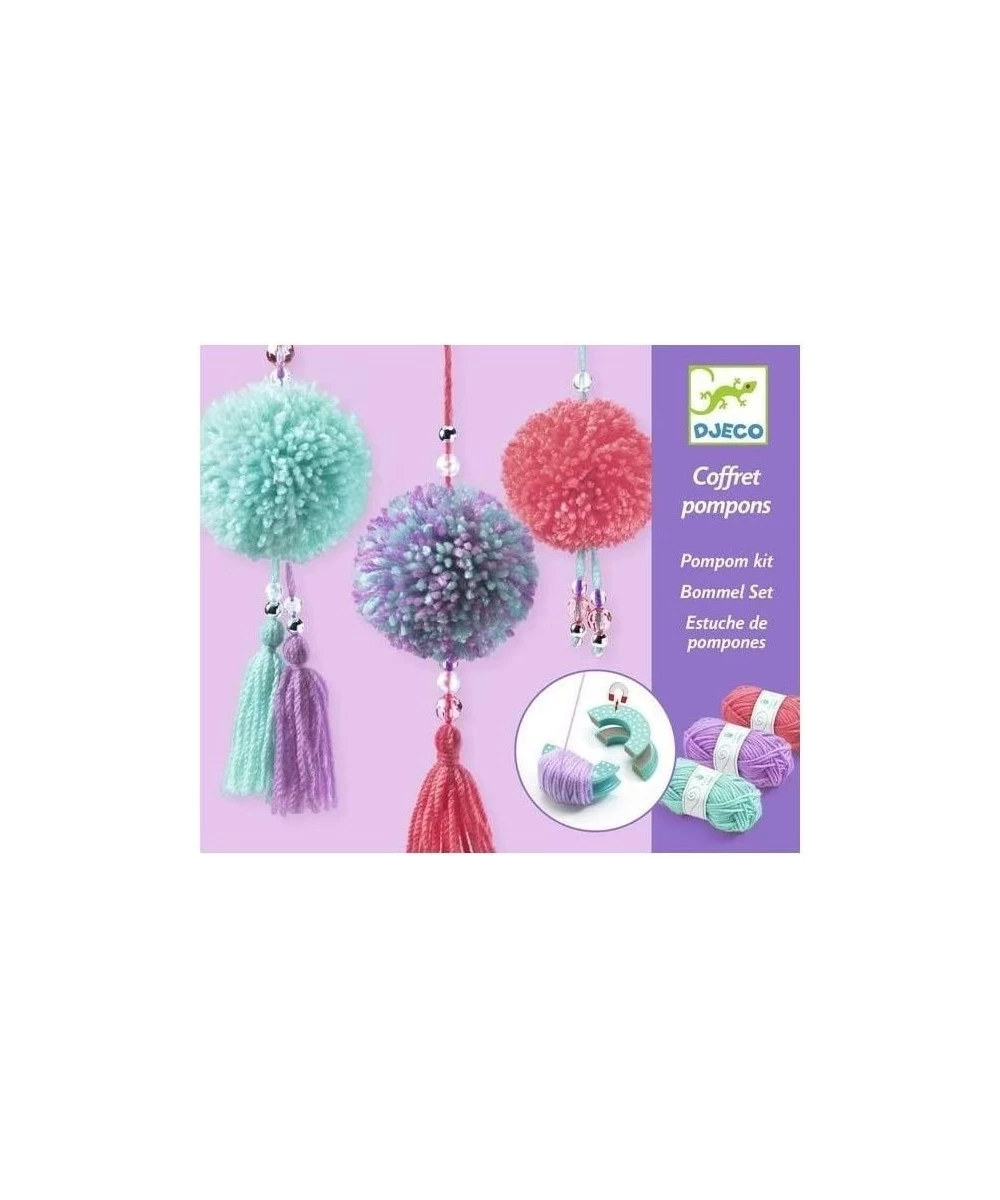 Pompon A Pompom Craft Set for Children Between Ages 7 and 13 Multicoloured (DJ09835) $49.25 Kids' Art Clay & Dough