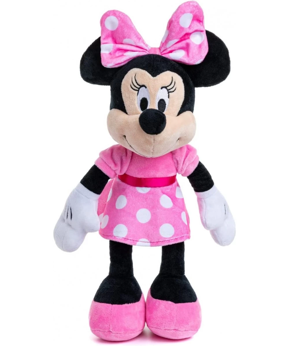 2018 Disney Minnie Mouse Pink Dress 15.5" Plush with Hangtag $33.15 Plush Figure Toys