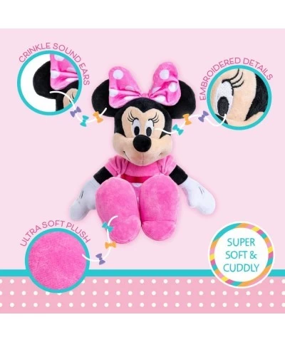 2018 Disney Minnie Mouse Pink Dress 15.5" Plush with Hangtag $33.15 Plush Figure Toys