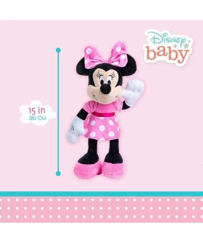 2018 Disney Minnie Mouse Pink Dress 15.5" Plush with Hangtag $33.15 Plush Figure Toys