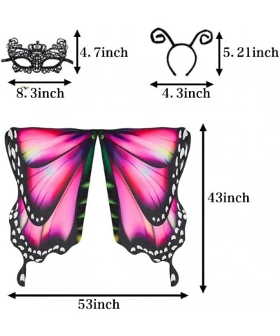 Butterfly Wings for Girls Butterfly Costume for Kids Halloween Costume with Mask and Headband $22.51 Kids' Costumes