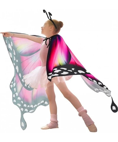 Butterfly Wings for Girls Butterfly Costume for Kids Halloween Costume with Mask and Headband $22.51 Kids' Costumes