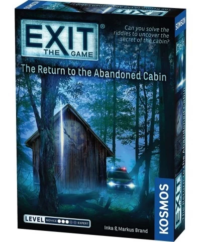 EXIT: The Return to The Abandoned Cabin | EXIT: The Game - A Kosmos Game | Family-Friendly Card-Based at-Home Escape Room Exp...