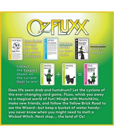 Oz Fluxx Card Game- Best Family Card Games for Kids Teen Adults Party Games Kids Card Games Kid Games Adult Games Birthday Gi...