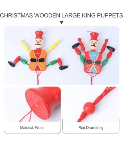 2 Pack Funny Wooden Toy Ornament Hanging Decoration Marionette Puppets (Random Color) $19.30 Marionette Puppets