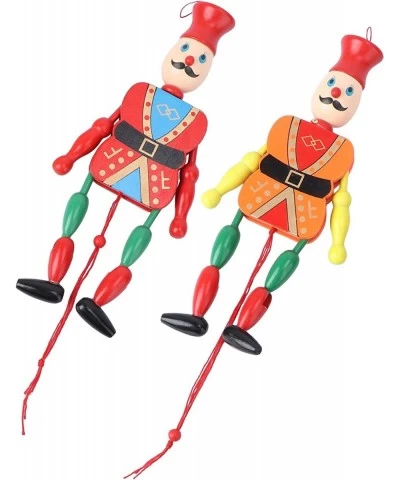 2 Pack Funny Wooden Toy Ornament Hanging Decoration Marionette Puppets (Random Color) $19.30 Marionette Puppets