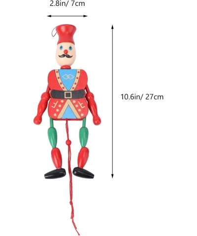 2 Pack Funny Wooden Toy Ornament Hanging Decoration Marionette Puppets (Random Color) $19.30 Marionette Puppets