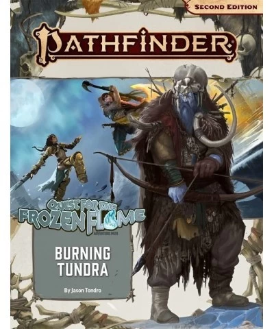 Pathfinder Adventure Path: Burning Tundra (Quest for The Frozen Flame 3 of 3) (P2) $38.17 Game Accessories