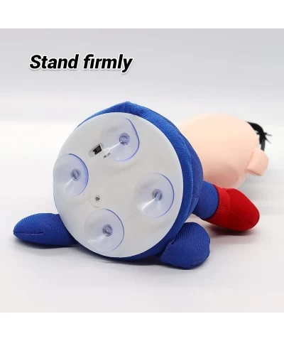 Electric Plush Anti Stress Doll Desktop Stress Relief for Adults Interactive Toy Desk Punching Bag Decompress Hit Toy Screami...