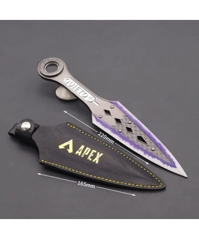 APEX Legends Wraith Heirloom Kunai Dagger Metal Knife Action Figure Arts Toys Collection Desk Decoration Pendant Gift (Ordina...