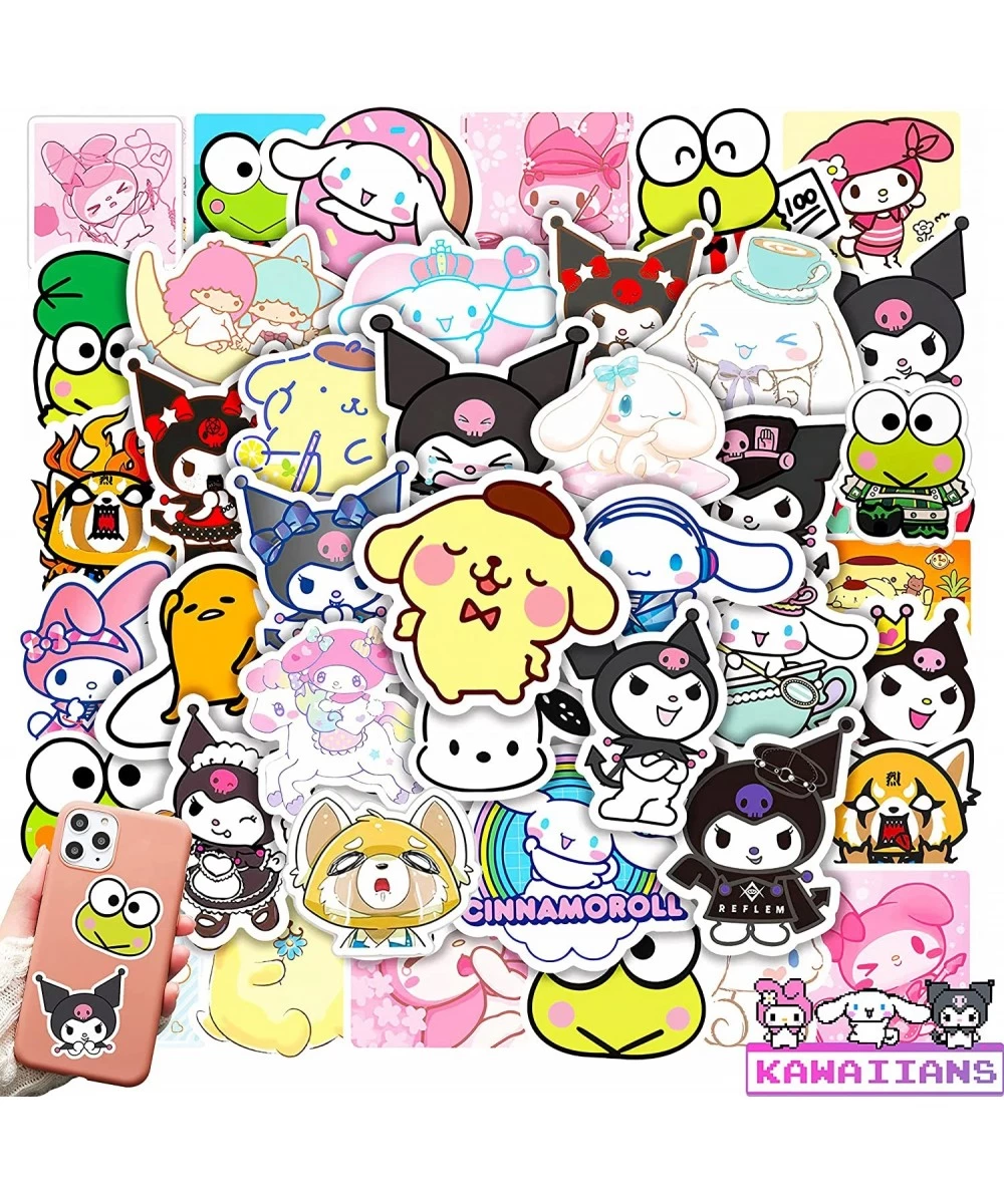 50PCS Kawaii Stickers Cute Japanese Anime Sticker for Kids Teens Girls Adults (Multi Characters 50) $16.17 Kids' Stickers