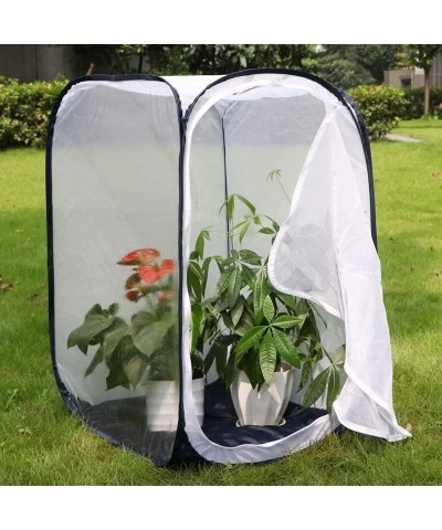 36" Large Monarch Butterfly Habitat Giant Collapsible Insect Mesh Cage Terrarium Pop-up 24 x 24 x 36 Inches $49.67 Habitat Sc...