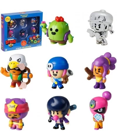 Brawl Stars Collectible Figures | 8 Brawl Stars Toys Out of 24 Collectibles in 1 Pack | 1 Rare Mystery Figure | Officially Li...